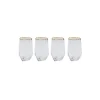 KARE Design Verres à Eau Diamond Dorés Set De 4 ^ Vaisselle