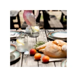 KARE Design Verres à Eau Electra Argentés 11cm Set De 4 ^ Vaisselle