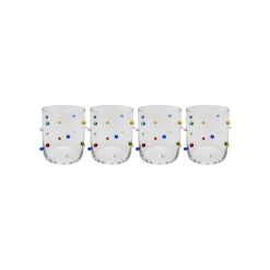 KARE Design Verres à Eau Party Dots Set De 4 ^ Vaisselle