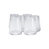 KARE Design Verres à Eau Riffle Set De 6 ^ Vaisselle