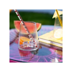 KARE Design Verres à Eau Riffle Set De 6 ^ Vaisselle
