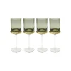 KARE Design Verres à Vin Rouge Innocent Fumé Set De 4 ^ Vaisselle