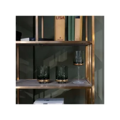 KARE Design Verres à Vin Rouge Innocent Fumé Set De 4 ^ Vaisselle