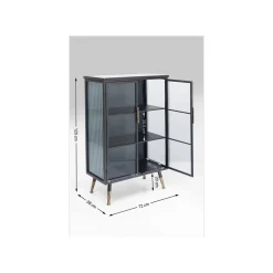KARE Design Vitrine La Gomera 2 Portes ^ Étagère Et Bibliothèque